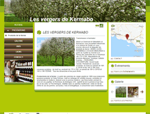 Tablet Screenshot of cidre-fermier-morbihan.com